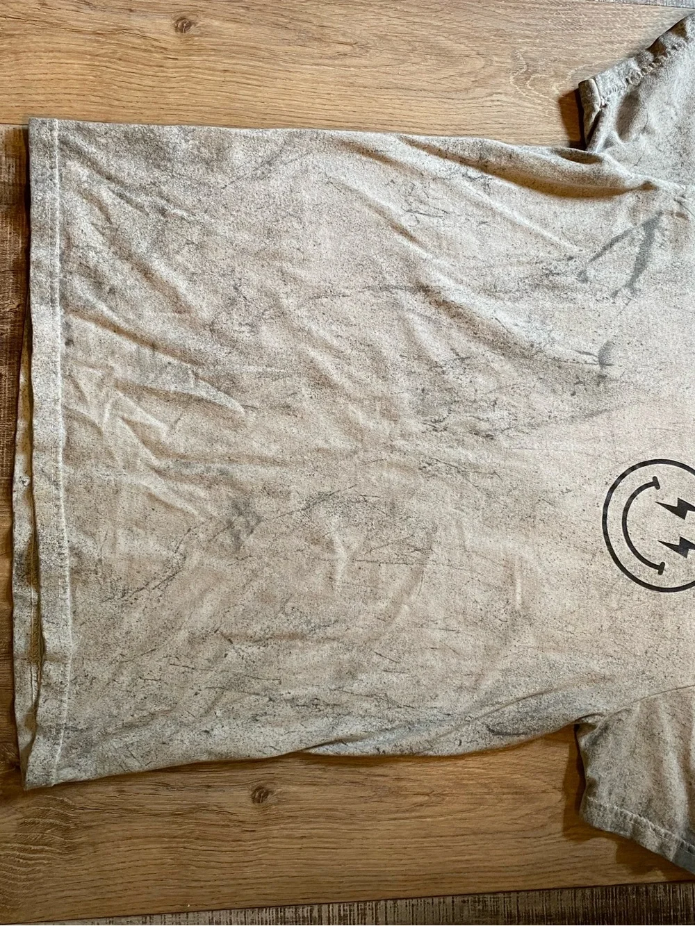 Carhartt Short Sleeve Tee in Cream and Green